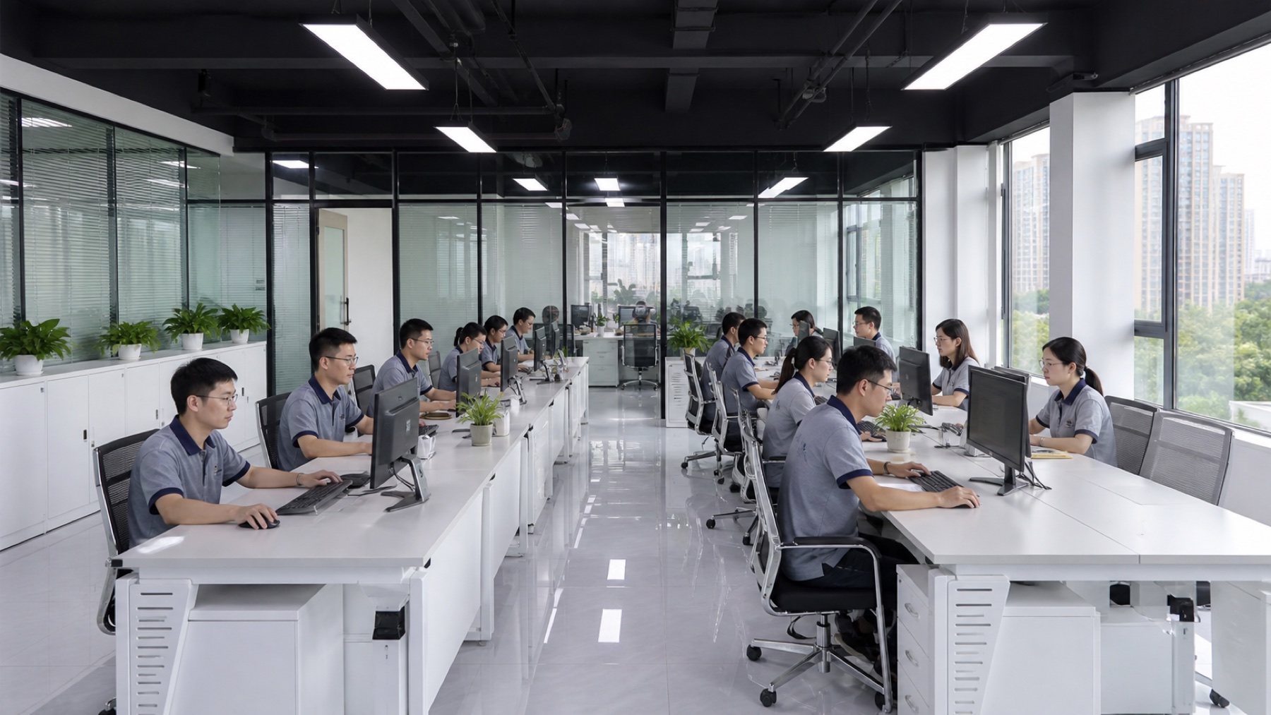 The Cozynest office team in Hebei